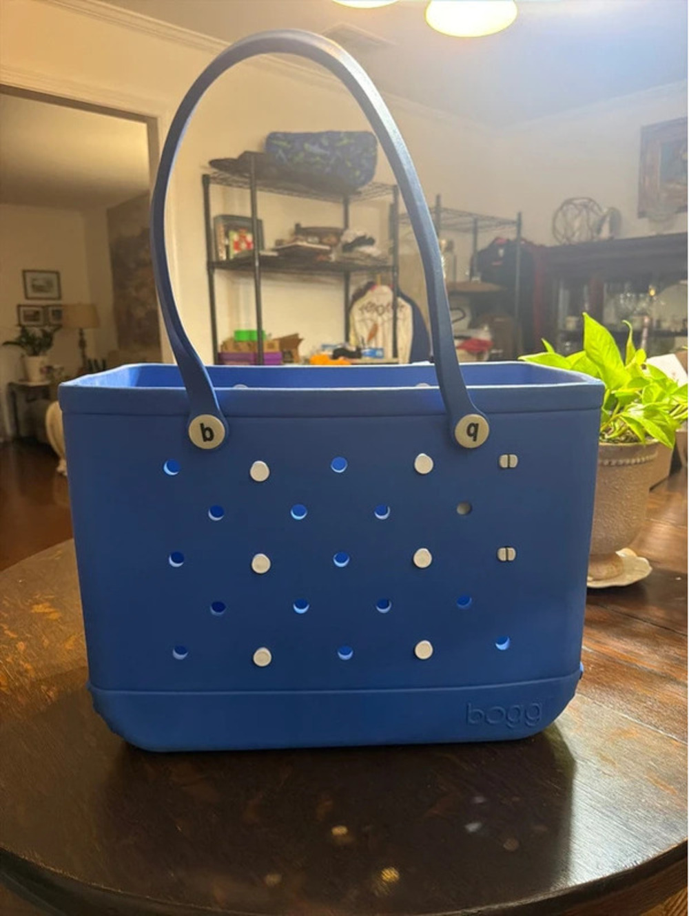 Bogg Bag Original Large Blue Tote with Inserts & Accessories